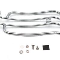 50-0066 - 7  Solo Luggage Rack Chrome by V-Twin