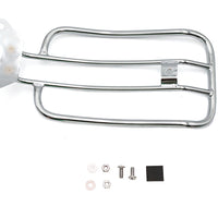 50-0066 - 7  Solo Luggage Rack Chrome by V-Twin