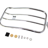 50-0068 - 7  Solo Luggage Rack Chrome by V-Twin