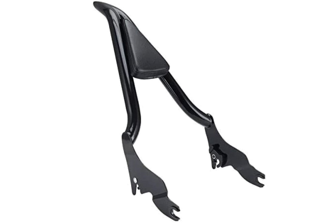 50-0079 - Pointed Sissy Bar 16 inch Black by V-Twin