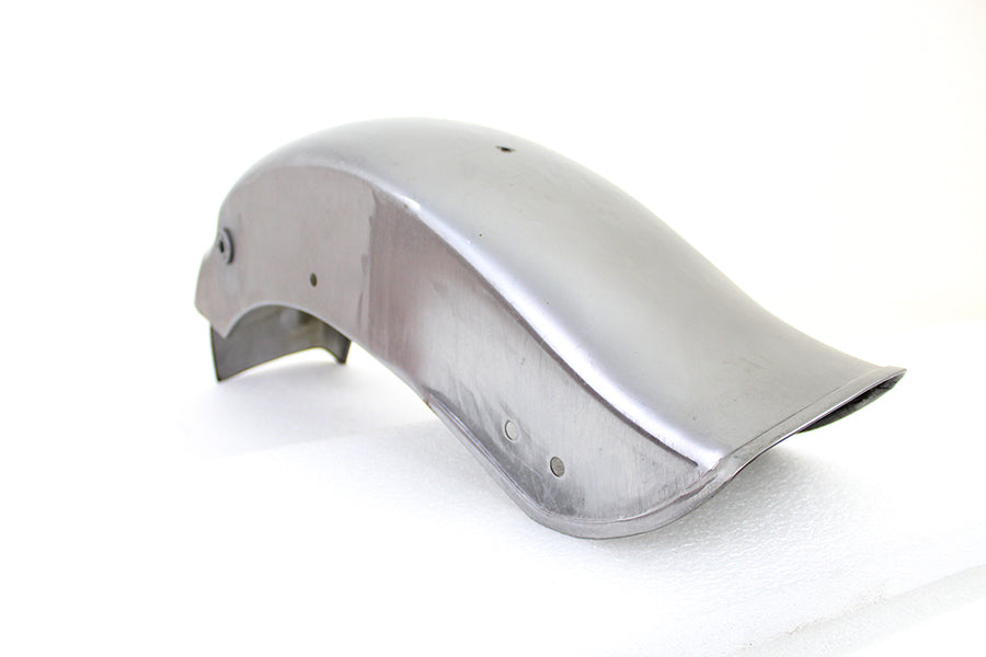 50-0150 - Rear Fender Bobbed Raw Steel by Wyatt Gatling