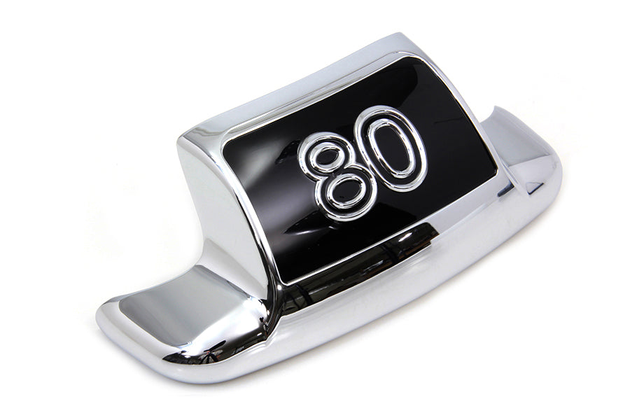 50-0347 - Chrome Rear Fender Tip  inch80 inch with Inlay by Wyatt Gatling