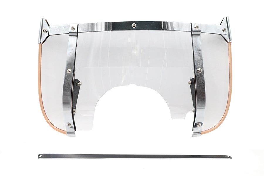 50-0402 - Windshield Hardware Mount Kit Chrome by V-Twin