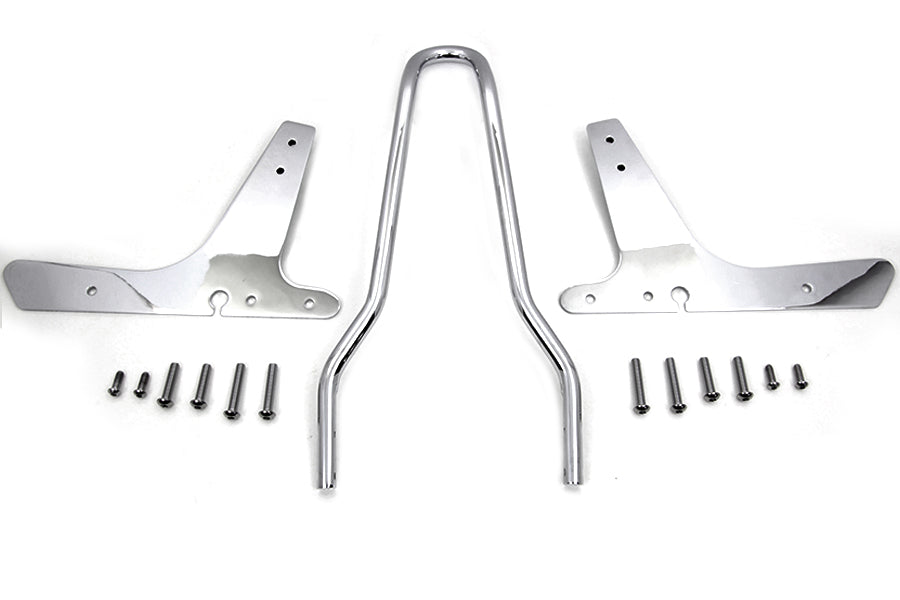 50-0468 - 16 inch Sissy Bar Kit Chrome by V-Twin