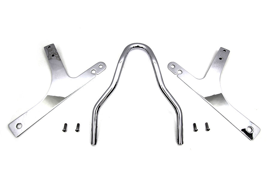 50-0477 - 10 inch Sissy Bar Kit Chrome by V-Twin