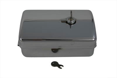 50-0602 - Rectangular Chrome Tool Box by Wyatt Gatling
