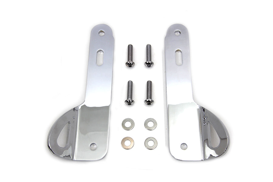 50-0622 - Chrome Tie Down Bracket Kit by Wyatt Gatling