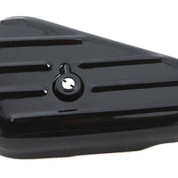 Black Left Side Oval Tool Box