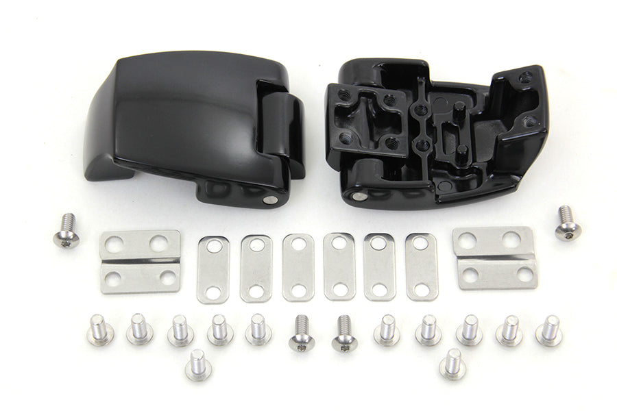 50-0683 - Black Tour-Pak Luggage Hinge Kit by Wyatt Gatling