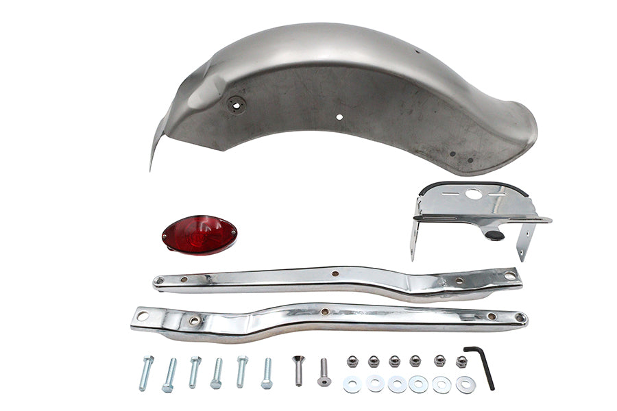 50-0755 - Rear Fender Kit Bobbed with Cateye Tail Lamp by V-Twin