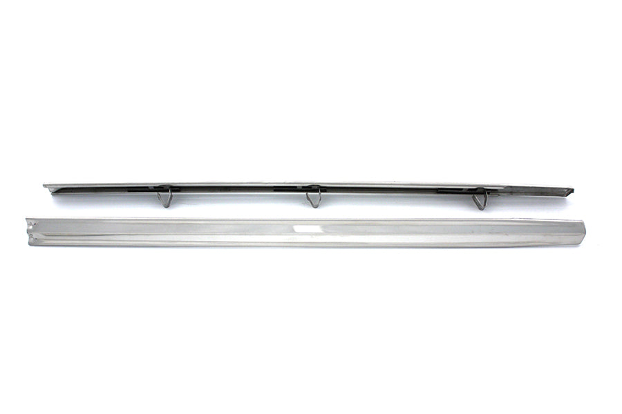 50-0954 - Stainless Steel Front Fender Trim Side Rails by Wyatt Gatling