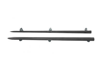 50-0957 - Stainless Steel Front Fender Tip Side Rails by Wyatt Gatling
