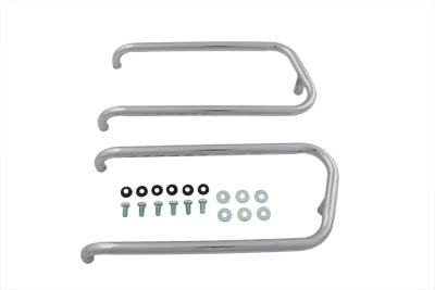 50-0959 - Chrome Saddlebag Trim Rail Kit by Wyatt Gatling