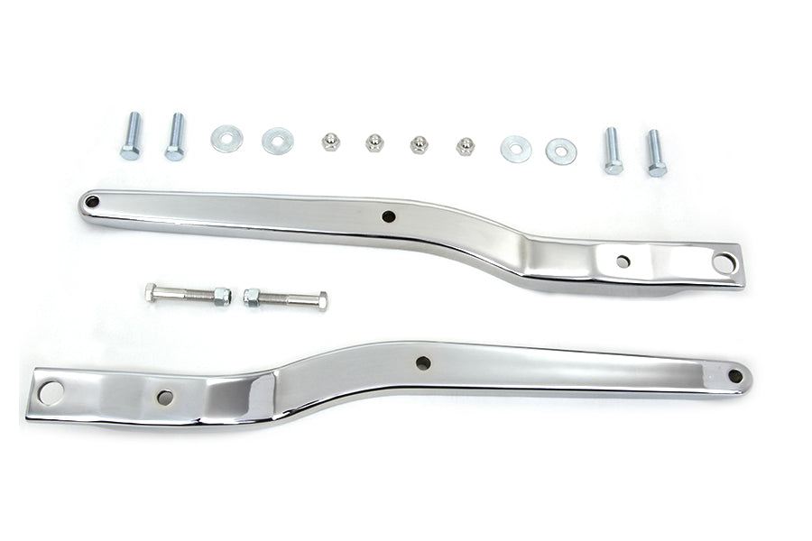 50-0979 - Replica Rear Fender Strut Set Chrome by Wyatt Gatling