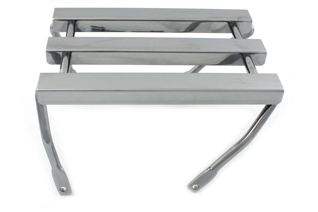 50-1013 - 3 Channel Luggage Rack Chrome by Wyatt Gatling