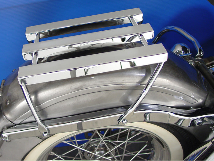 50-1013 - 3 Channel Luggage Rack Chrome by Wyatt Gatling