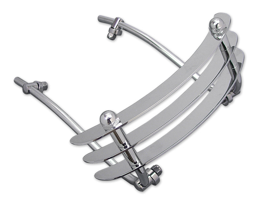 50-1037 - Chrome Front Fender Trim Bumper Grill by Wyatt Gatling
