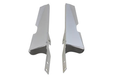 50-1067 - Chrome Windshield Deflector Set by Wyatt Gatling