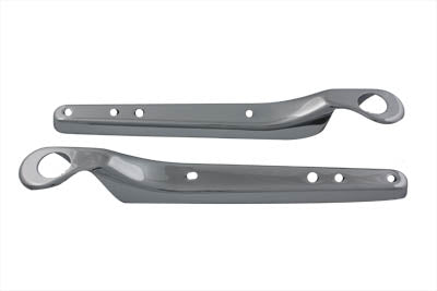 50-1093 - Rear Fender Strut Cover Set Chrome by Wyatt Gatling