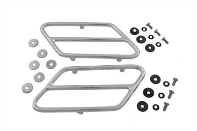 50-1129 - Saddlebag Side Cover Trim Rail Set by V-Twin