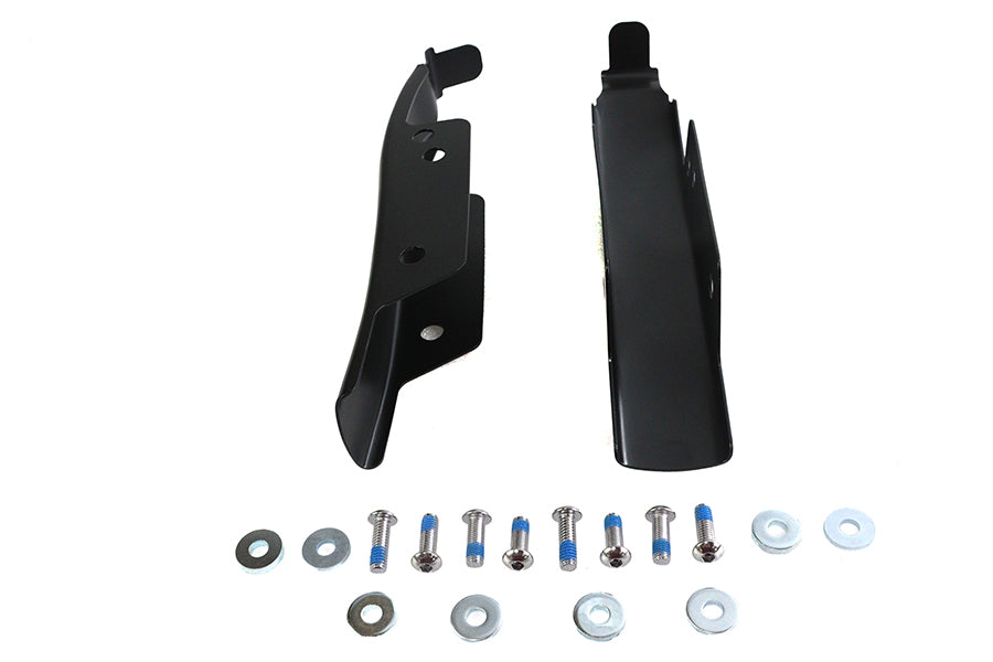 50-1136 - Saddlebag Rear Filler Strip Set Black by Wyatt Gatling