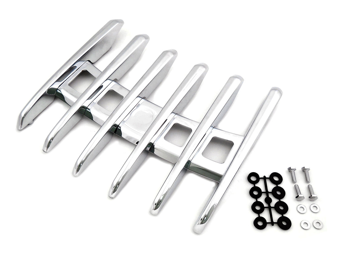 50-1185 - Chrome Stealth Luggage Rack by Wyatt Gatling