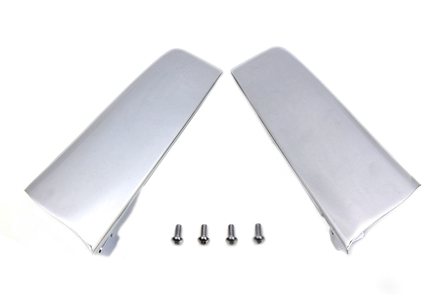 50-1196 - Chrome Saddlebag Filler Strip Kit by Wyatt Gatling