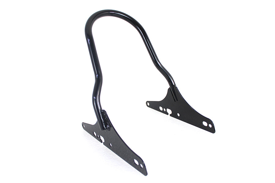 50-1226 - 10-1/4 inch Low Profile One Piece Sissy Bar Black by Wyatt Gatling