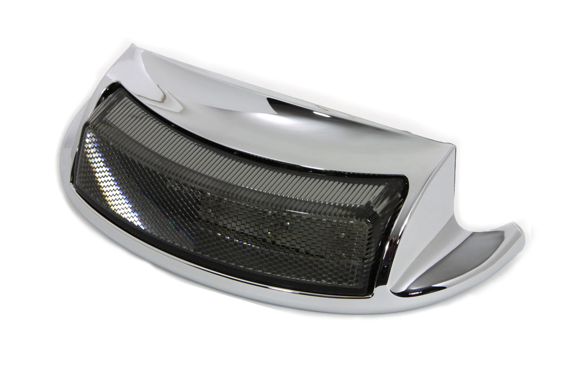 50-1539 - Chrome LED Rear Fender Tip with Smoke Lens by Wyatt Gatling