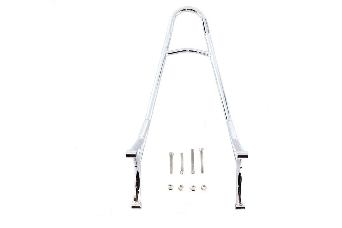 50-1554 - 20 inch Round Sissy Bar Chrome by V-Twin
