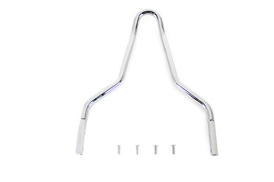 50-1575 - 11 inch Round Sissy Bar Top Chrome by Wyatt Gatling