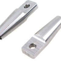 50-1596 - Sissy Bar Fab End Set Raw by V-Twin