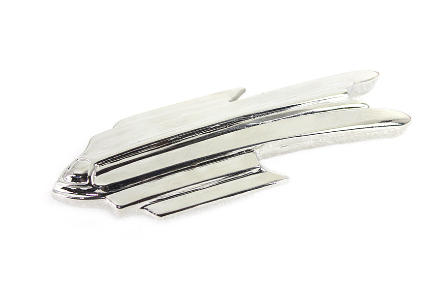 50-1605 - Squashed Bird Fender Trim Chrome by V-Twin