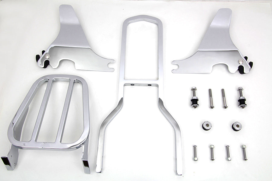 50-1633 - Luggage Rack Chrome Detachable Type by V-Twin