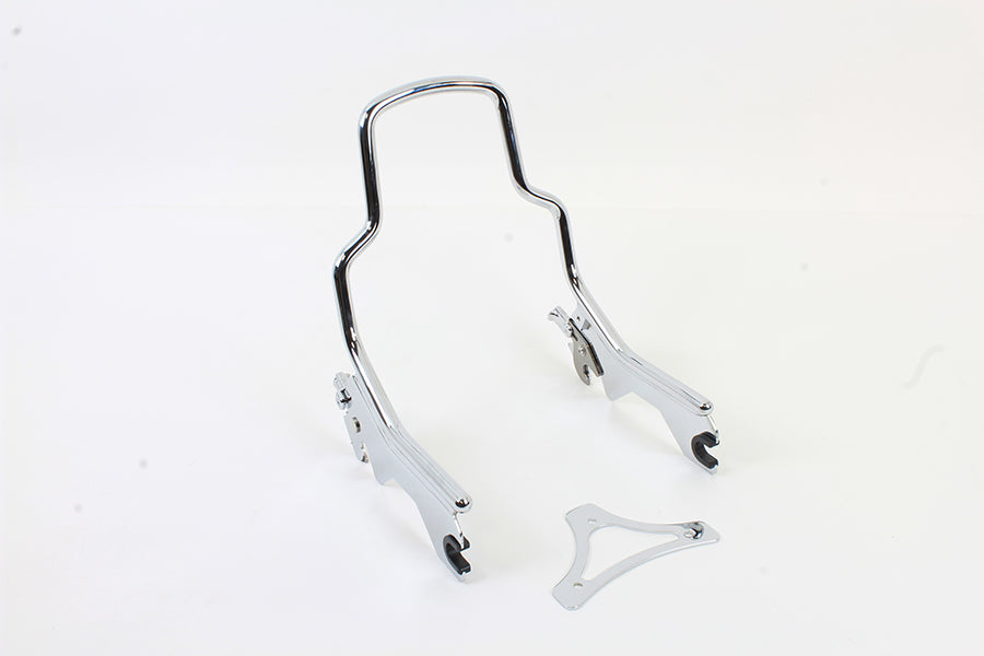 50-1684 - 8-1/2 inch Short Detachable Sissy Bar Chrome by Wyatt Gatling