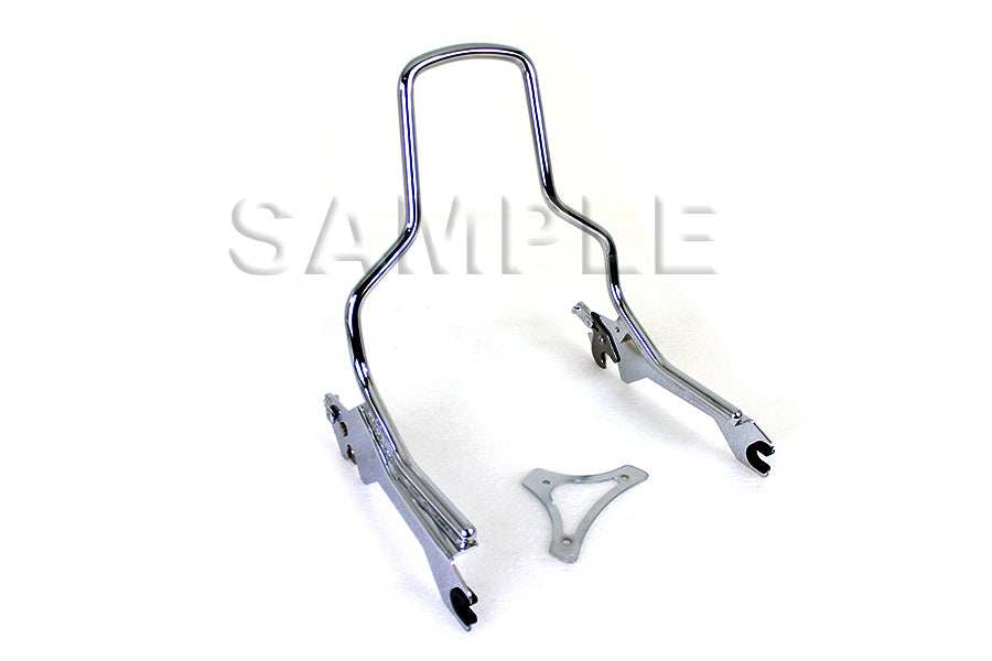 50-1686 - 14-1/2 inch Standard Detachable Sissy Bar Chrome by V-Twin