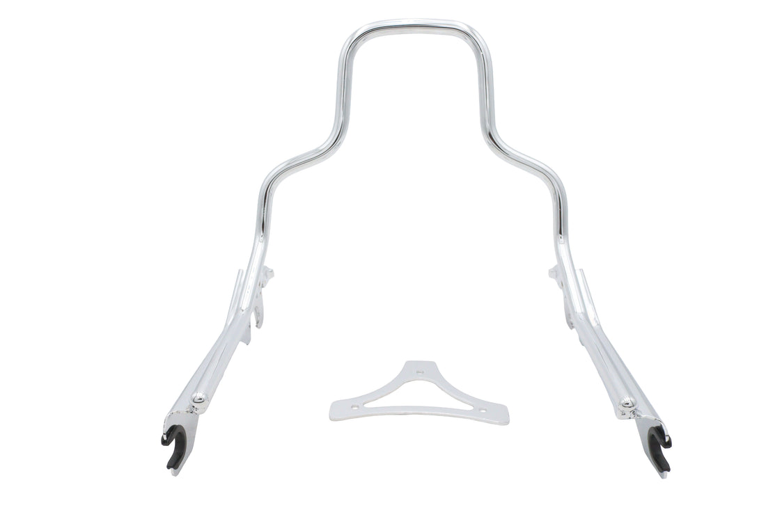 50-1688 - 8-1/2 inch Short Detachable Sissy Bar Chrome by Wyatt Gatling