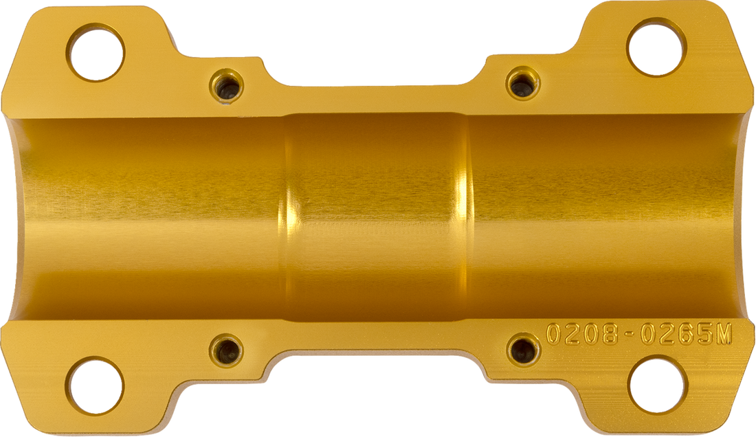 PERFORMANCE MACHINE (PM) Adapter - Gauge Relocation Kit - Gold Ops® 0208-2196-SMG