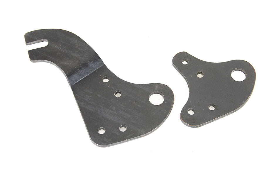 51-0069 - Rigid Rear Fender Tab Set Raw by V-Twin