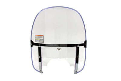 51-0257 - Beaded Windshield with Clear Lower by National Cycle