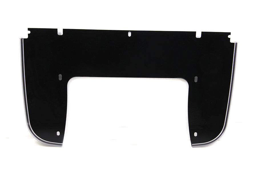 51-0318 - Beaded Lower Windshield Black by National Cycle