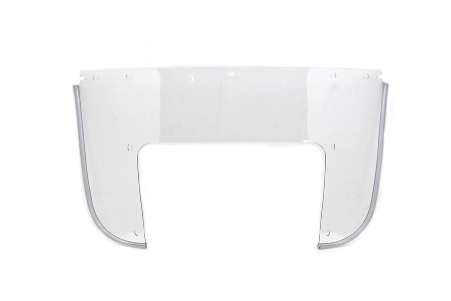 51-0370 - Beaded Lower Windshield Clear by National Cycle
