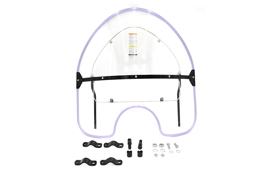 51-0375 - National Cycle Spring Fork Windshield Clear by National Cycle