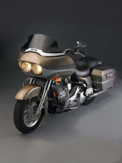 51-0407 - V-Stream Dark Tint Low Windshield by National Cycle
