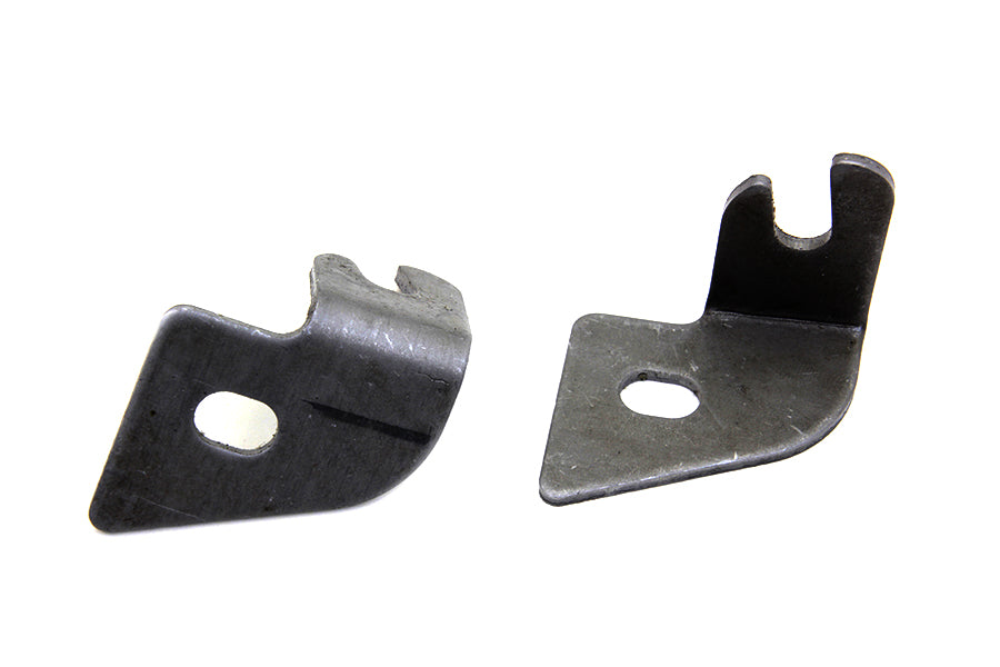 51-0644 - Lower Tank Mount Tab Set Raw by V-Twin