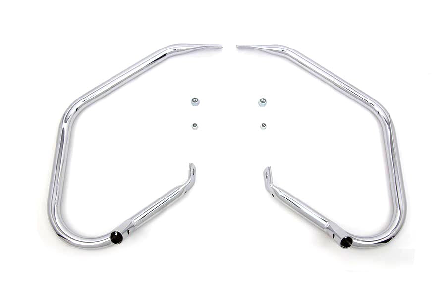 51-0850 - Chrome Profile Rear Frame Bar Set by V-Twin
