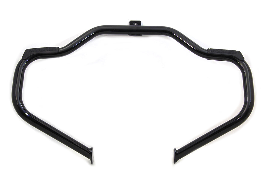 51-0871 - Black Front Engine Bar with Footpeg Pads by V-Twin