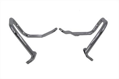 51-0877 - Chrome Rear Frame Guard Set by V-Twin