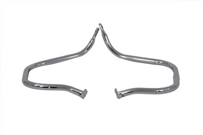 51-0932 - Chrome Replica Rear Engine Bar Set by V-Twin