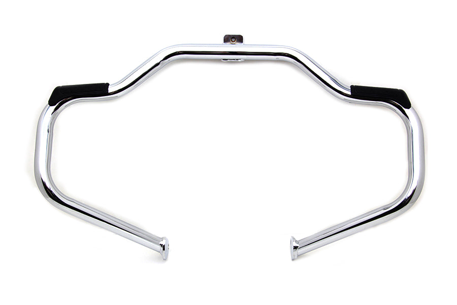 51-0991 - Chrome Front Engine Bar with Footpeg Pads by V-Twin